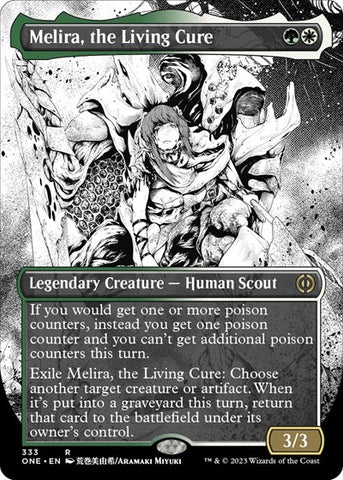 Melira, the Living Cure (Borderless) (Phyrexia: All Will Be One) Near Mint