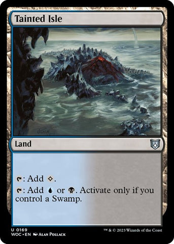Tainted Isle (Commander: Wilds of Eldraine) Near Mint