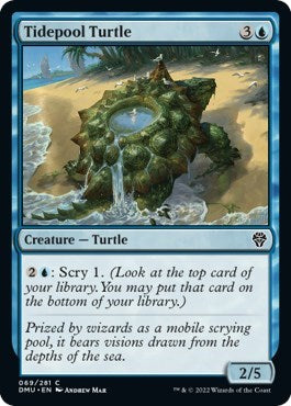 Tidepool Turtle (Dominaria United) Near Mint Foil