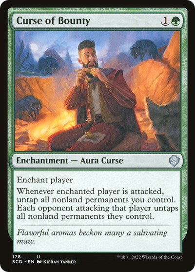 Curse of Bounty (Commander 2022 Starter Decks) Near Mint