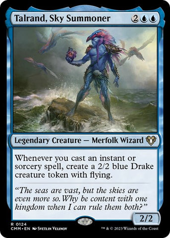 Talrand, Sky Summoner (Commander Masters) Near Mint