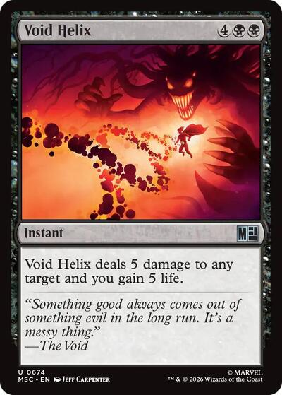Void Helix (Commander: Marvel Super Heroes) Near Mint Foil