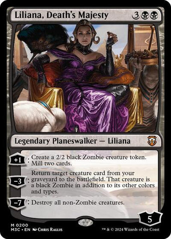 Liliana, Death's Majesty (Commander: Modern Horizons 3) Near Mint