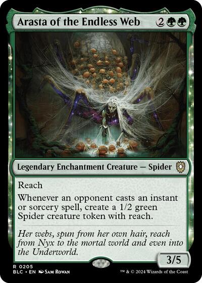 Arasta of the Endless Web (Commander: Bloomburrow) Near Mint
