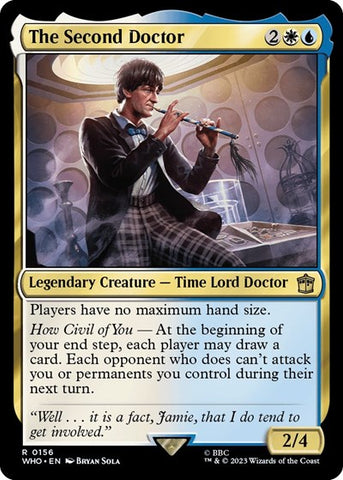 The Second Doctor (Universes Beyond: Doctor Who) Near Mint