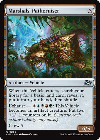 Marshals' Pathcruiser (Aetherdrift) Near Mint Foil
