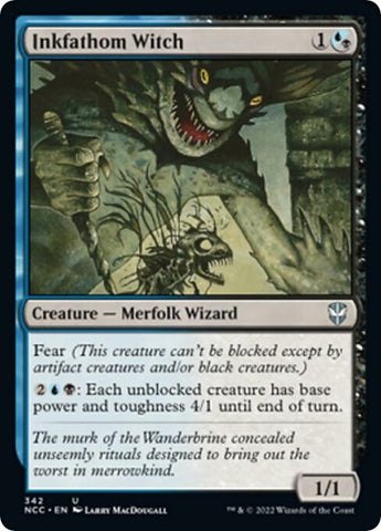 Inkfathom Witch (Commander: Streets of New Capenna) Near Mint