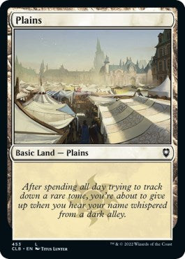 Plains (453) (Commander Legends: Battle for Baldur's Gate) Near Mint Foil