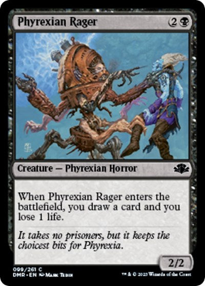 Phyrexian Rager (Dominaria Remastered) Near Mint
