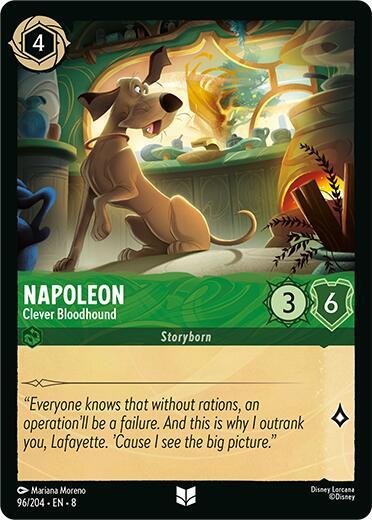 Napoleon - Clever Bloodhound (Reign of Jafar) Near Mint
