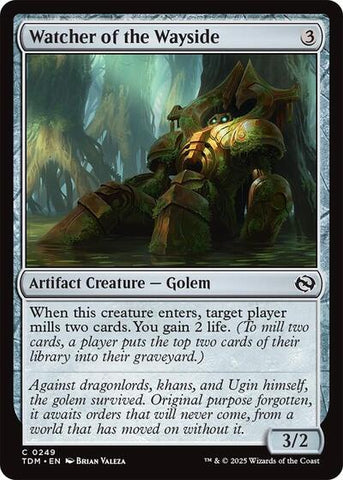 Watcher of the Wayside (Tarkir: Dragonstorm) Near Mint Foil