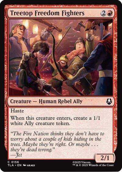 Treetop Freedom Fighters (Avatar: The Last Airbender) Near Mint