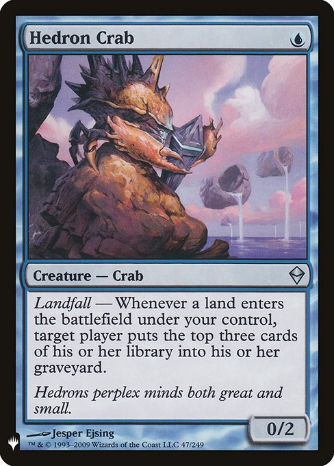 Hedron Crab (Mystery Booster) Near Mint