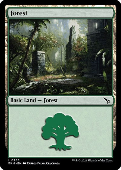 Forest (0286) (Murders at Karlov Manor) Near Mint Foil