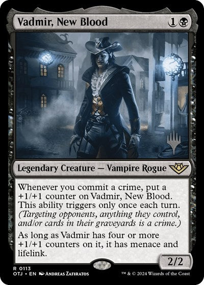 Vadmir, New Blood (Promo Pack: Outlaws of Thunder Junction) Near Mint