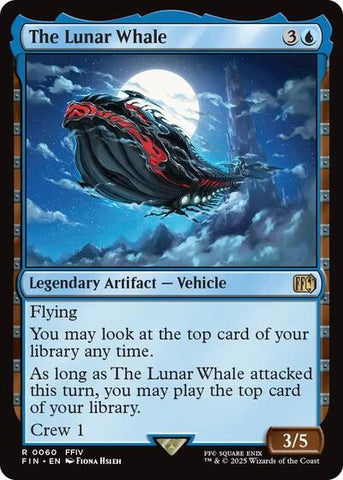 The Lunar Whale (Universes Beyond: FINAL FANTASY) Near Mint