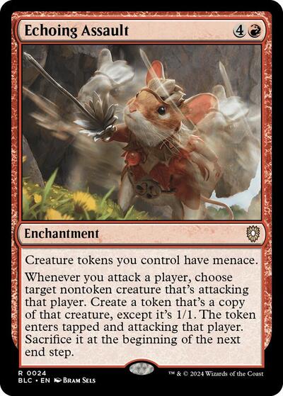 Echoing Assault (Commander: Bloomburrow) Near Mint