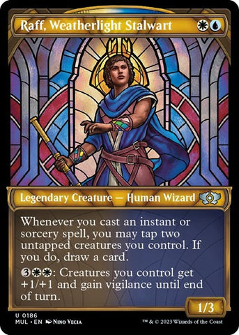 Raff, Weatherlight Stalwart (Halo Foil) (March of the Machine: Multiverse Legends) Near Mint Foil