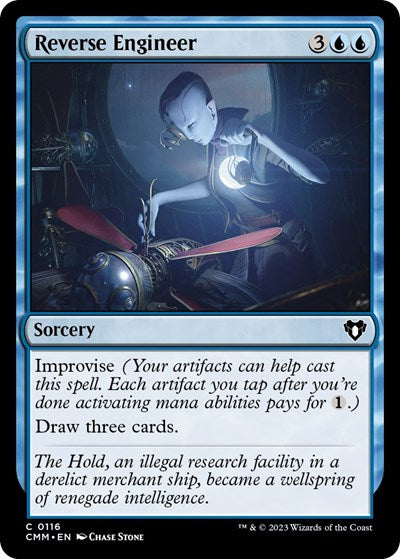 Reverse Engineer (Commander Masters) Light Play Foil
