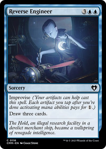 Reverse Engineer (Commander Masters) Near Mint Foil