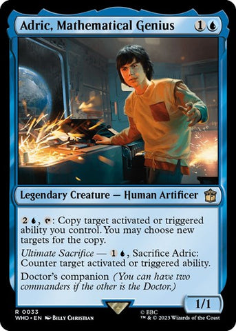 Adric, Mathematical Genius (Universes Beyond: Doctor Who) Near Mint