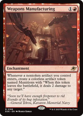 Weapons Manufacturing (Edge of Eternities) Near Mint