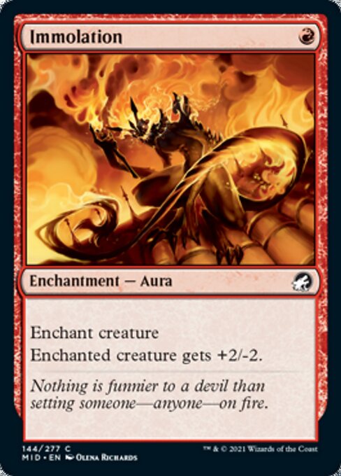 Immolation (Innistrad: Midnight Hunt) Near Mint