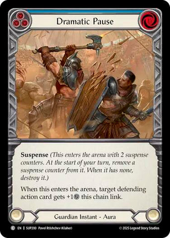 Dramatic Pause (Blue) (Super Slam) Near Mint