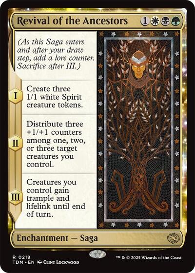 Revival of the Ancestors (Tarkir: Dragonstorm) Near Mint Foil