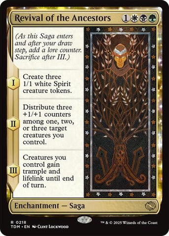 Revival of the Ancestors (Tarkir: Dragonstorm) Near Mint Foil