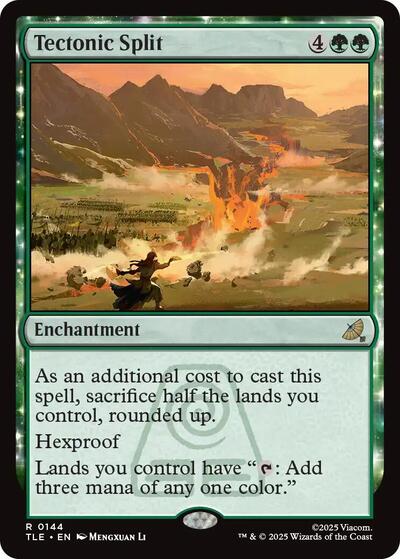 Tectonic Split (Avatar: The Last Airbender: Eternal-Legal) Near Mint