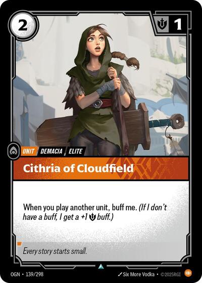 Cithria of Cloudfield (Origins) Near Mint Foil