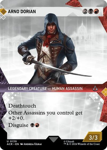 Arno Dorian (Showcase) (Universes Beyond: Assassin's Creed) Near Mint