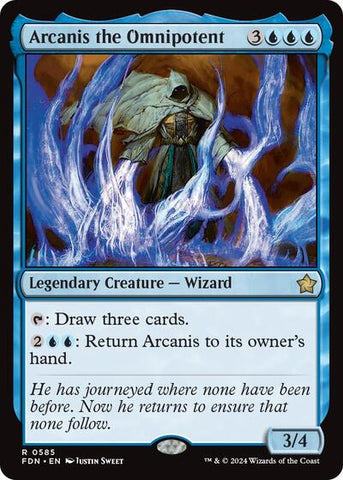 Arcanis the Omnipotent (Foundations) Near Mint