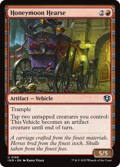 Honeymoon Hearse (Innistrad Remastered) Near Mint Foil