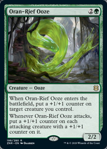 Oran-Rief Ooze (Zendikar Rising) Near Mint Foil