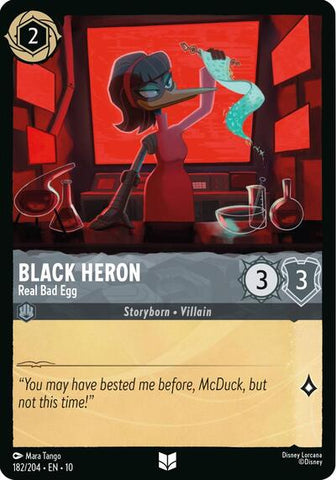 Black Heron - Real Bad Egg (Whispers in the Well) Near Mint Cold Foil