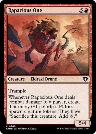 Rapacious One (Commander Masters) Near Mint Foil
