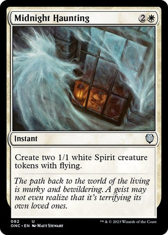 Midnight Haunting (Commander: Phyrexia: All Will Be One) Near Mint