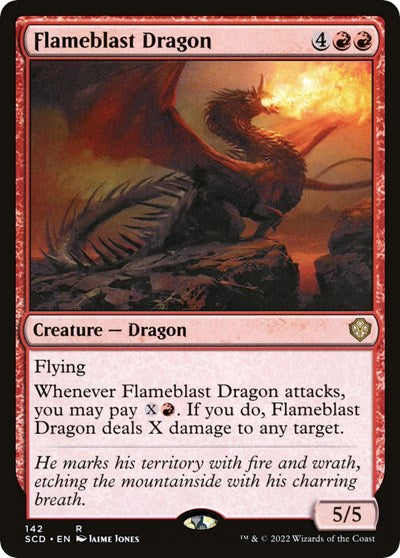 Flameblast Dragon (Commander 2022 Starter Decks) Near Mint