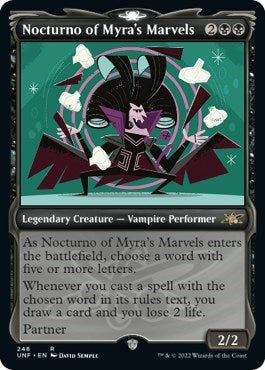 Nocturno of Myra's Marvels (Showcase) (Unfinity) Near Mint