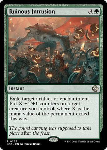 Ruinous Intrusion (Commander: The Lost Caverns of Ixalan) Near Mint