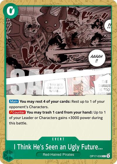 I Think He's Seen an Ugly Future... (The World's Strongest Warriors) Near Mint