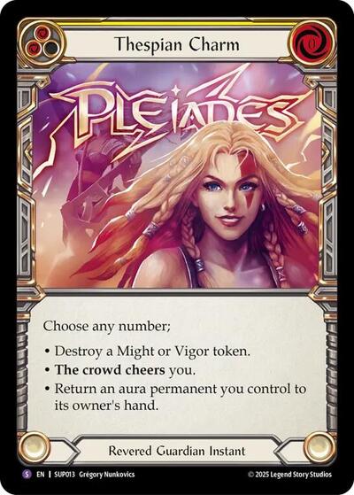 Thespian Charm (Super Slam) Near Mint