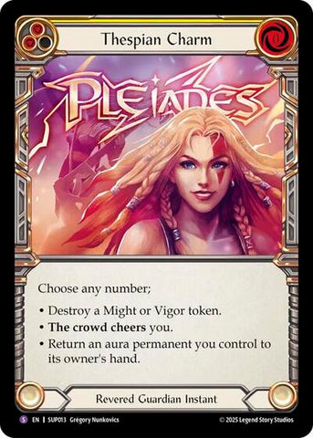 Thespian Charm (Super Slam) Near Mint