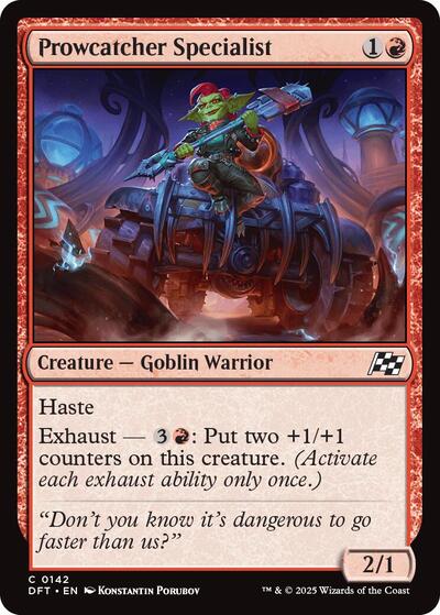 Prowcatcher Specialist (Aetherdrift) Near Mint Foil