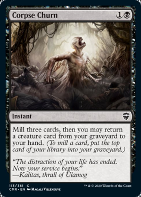 Corpse Churn (Commander Legends) Near Mint Foil