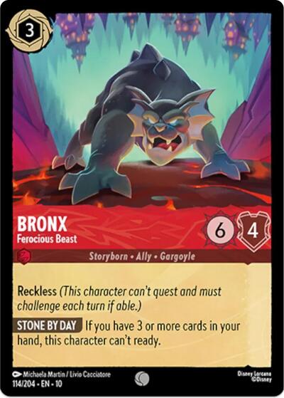 Bronx - Ferocious Beast (Whispers in the Well) Near Mint Cold Foil