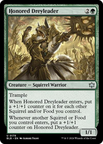 Honored Dreyleader (Bloomburrow) Near Mint