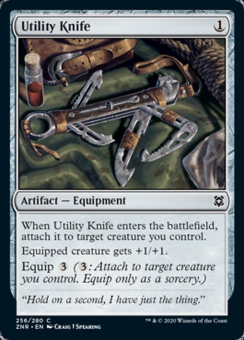 Utility Knife (Zendikar Rising) Near Mint